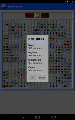 Minesweeper android App screenshot 2